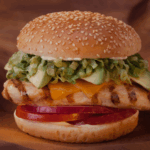 68. Spicy Avocado Burger